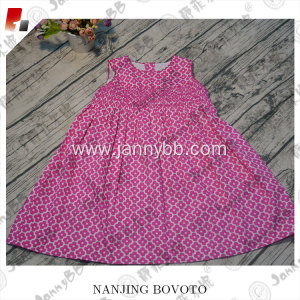 wholesale poplin princess flower printed skirt